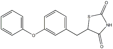 5-(3-phenoxybenzyl)-1,3-thiazolane-2,4-dione