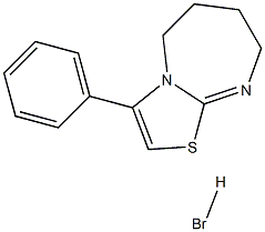 3-phenyl-5,6,7,8-tetrahydro[1,3]diazepino[2,1-b][1,3]thiazole hydrobromide Structure
