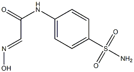 N-[4-(aminosulfonyl)phenyl]-2-(hydroxyimino)acetamide Structure