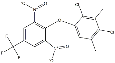  2,4-dichloro-1-[2,6-dinitro-4-(trifluoromethyl)phenoxy]-3,5-dimethylbenzene