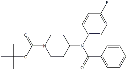 tert-butyl 4-(benzoyl-4-fluoroanilino)tetrahydro-1(2H)-pyridinecarboxylate