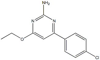  4-(4-chlorophenyl)-6-ethoxypyrimidin-2-amine
