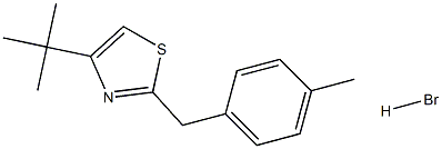 4-(tert-butyl)-2-(4-methylbenzyl)-1,3-thiazole hydrobromide