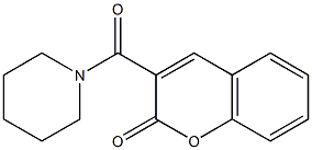3-(piperidinocarbonyl)-2H-chromen-2-one