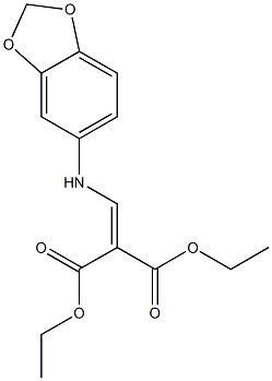  diethyl 2-[(1,3-benzodioxol-5-ylamino)methylidene]malonate
