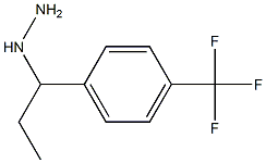 (1-(4-(trifluoromethyl)phenyl)propyl)hydrazine|