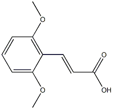 (E)-3-(2,6-dimethoxyphenyl)acrylic acid