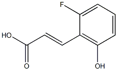 (E)-3-(2-fluoro-6-hydroxyphenyl)acrylic acid