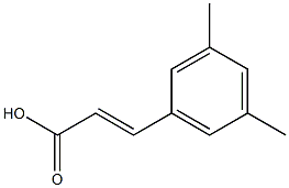 (E)-3-(3,5-dimethylphenyl)acrylic acid Structure