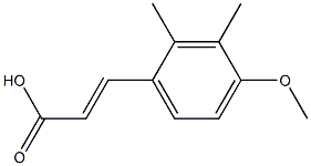(E)-3-(4-methoxy-2,3-dimethylphenyl)acrylic acid