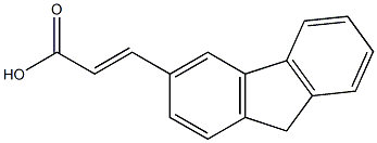 (E)-3-(9H-fluoren-3-yl)acrylic acid Structure