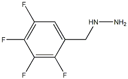 1-(2,3,4,5-tetrafluorobenzyl)hydrazine 化学構造式
