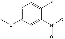 1-fluoro-4-methoxy-2-nitrobenzene 化学構造式