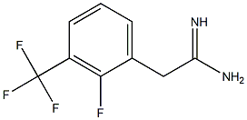  2-(2-fluoro-3-(trifluoromethyl)phenyl)acetamidine