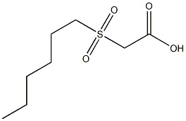2-(hexylsulfonyl)acetic acid