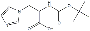 2-(tert-butoxycarbonylamino)-3-(1H-imidazol-1-yl)propanoic acid