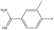 4-fluoro-3-methylbenzamidine Structure