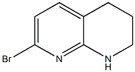 5,6,7,8-Tetrahydro-[1,8]naphthyridine-2-bromide Struktur