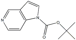 tert-butyl 1H-pyrrolo[3,2-c]pyridine-1-carboxylate Structure