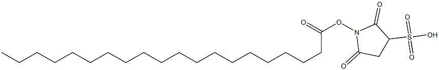 Sulfo-succinimidyl arachidic acid Structure