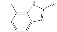 6,7-Dimethyl-1H-Benzo[D]Imidazole-2-Thiol Structure