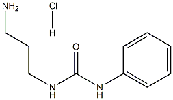 1-(3-Aminopropyl)-3-Phenylurea Hydrochloride Structure