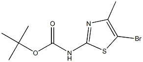 tert-butyl 5-bromo-4-methylthiazol-2-ylcarbamate