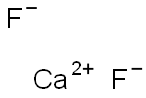 Calcium fluoride crystal optic rectangle, 30mm x 15mm x 4mm (drilled), polished both sides Structure