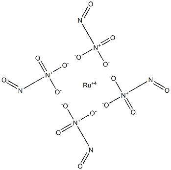 Ruthenium  Nitrosyl  Nitrate  Solution 结构式