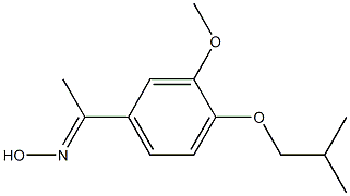  (1E)-1-(4-isobutoxy-3-methoxyphenyl)ethanone oxime