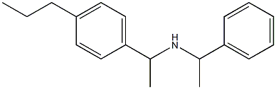 (1-phenylethyl)[1-(4-propylphenyl)ethyl]amine
