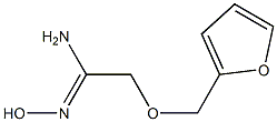 (1Z)-2-(2-furylmethoxy)-N'-hydroxyethanimidamide Structure