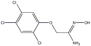 (1Z)-N'-hydroxy-2-(2,4,5-trichlorophenoxy)ethanimidamide