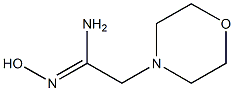 (1Z)-N'-hydroxy-2-morpholin-4-ylethanimidamide