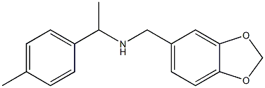 (2H-1,3-benzodioxol-5-ylmethyl)[1-(4-methylphenyl)ethyl]amine