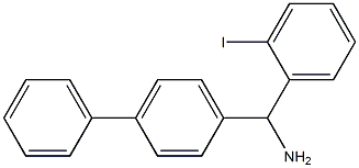 (2-iodophenyl)(4-phenylphenyl)methanamine