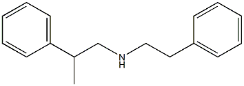 (2-phenylethyl)(2-phenylpropyl)amine Struktur