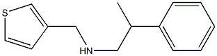 (2-phenylpropyl)(thiophen-3-ylmethyl)amine