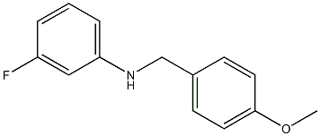 (3-fluorophenyl)(4-methoxyphenyl)methylamine Struktur
