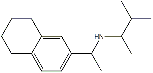 (3-methylbutan-2-yl)[1-(5,6,7,8-tetrahydronaphthalen-2-yl)ethyl]amine