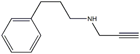(3-phenylpropyl)(prop-2-yn-1-yl)amine Struktur