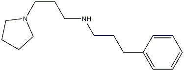 (3-phenylpropyl)[3-(pyrrolidin-1-yl)propyl]amine 结构式