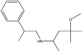 (4-methoxy-4-methylpentan-2-yl)(2-phenylpropyl)amine|