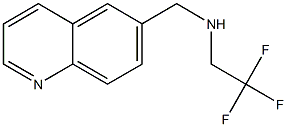 (quinolin-6-ylmethyl)(2,2,2-trifluoroethyl)amine