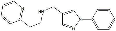 [(1-phenyl-1H-pyrazol-4-yl)methyl][2-(pyridin-2-yl)ethyl]amine