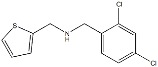 [(2,4-dichlorophenyl)methyl](thiophen-2-ylmethyl)amine Structure