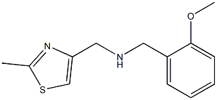 [(2-methoxyphenyl)methyl][(2-methyl-1,3-thiazol-4-yl)methyl]amine