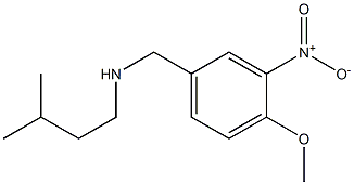 [(4-methoxy-3-nitrophenyl)methyl](3-methylbutyl)amine