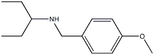 [(4-methoxyphenyl)methyl](pentan-3-yl)amine Struktur