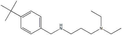 [(4-tert-butylphenyl)methyl][3-(diethylamino)propyl]amine Structure